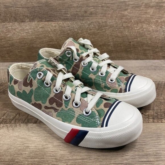 Keds Shoes - PRO KEDS Royal Lo Classic Camo Green Comfort Sneaker Shoes Mens 4 Womens 6 NEW